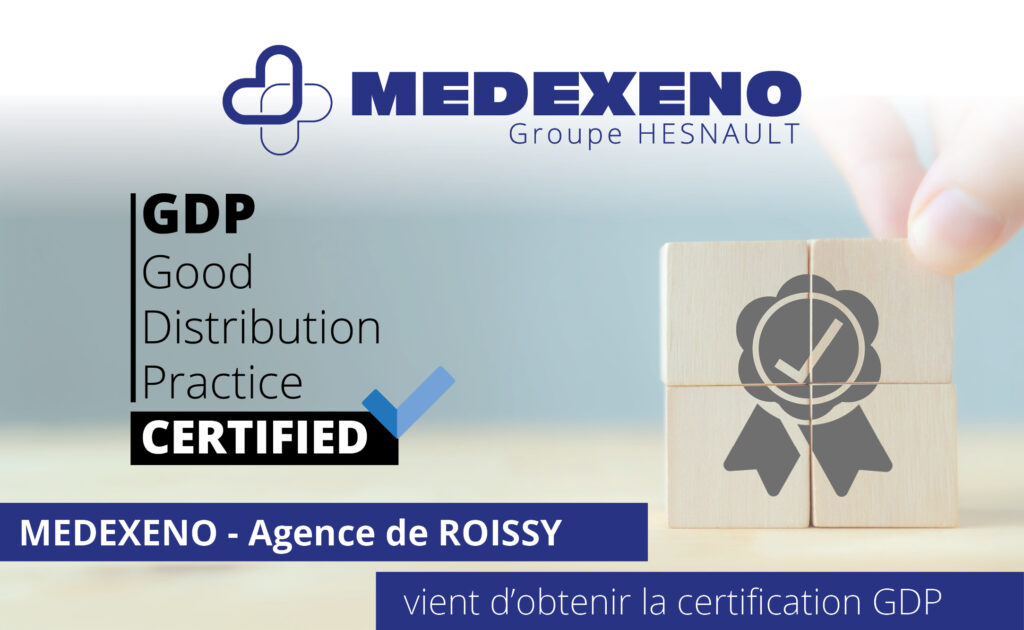 Certification GDP Medexeno 2023
